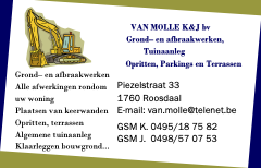 terrasaanleggers Grembergen Van Molle K&J